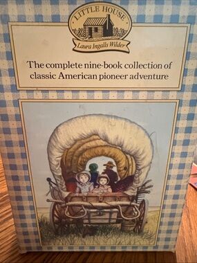 Little House Boxed Set - Blue Gingham Cover